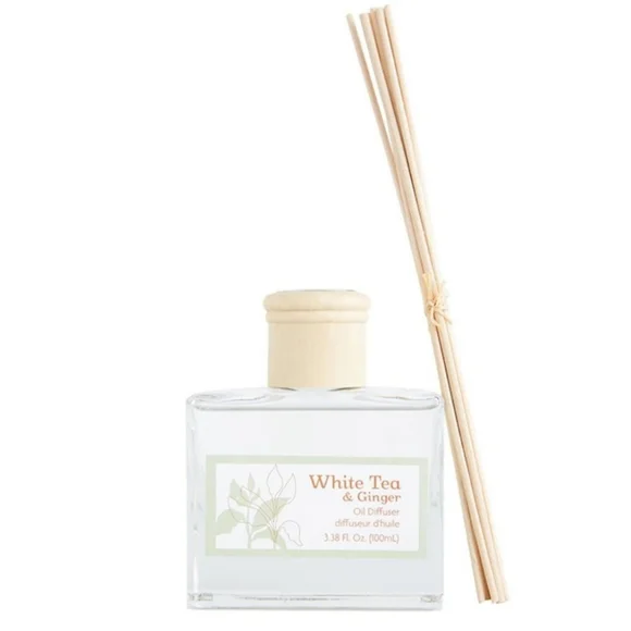 2/$60 Rosy Rings Oil Diffuser Kit White Tea & Ginger Reed - Picture 1 of 6